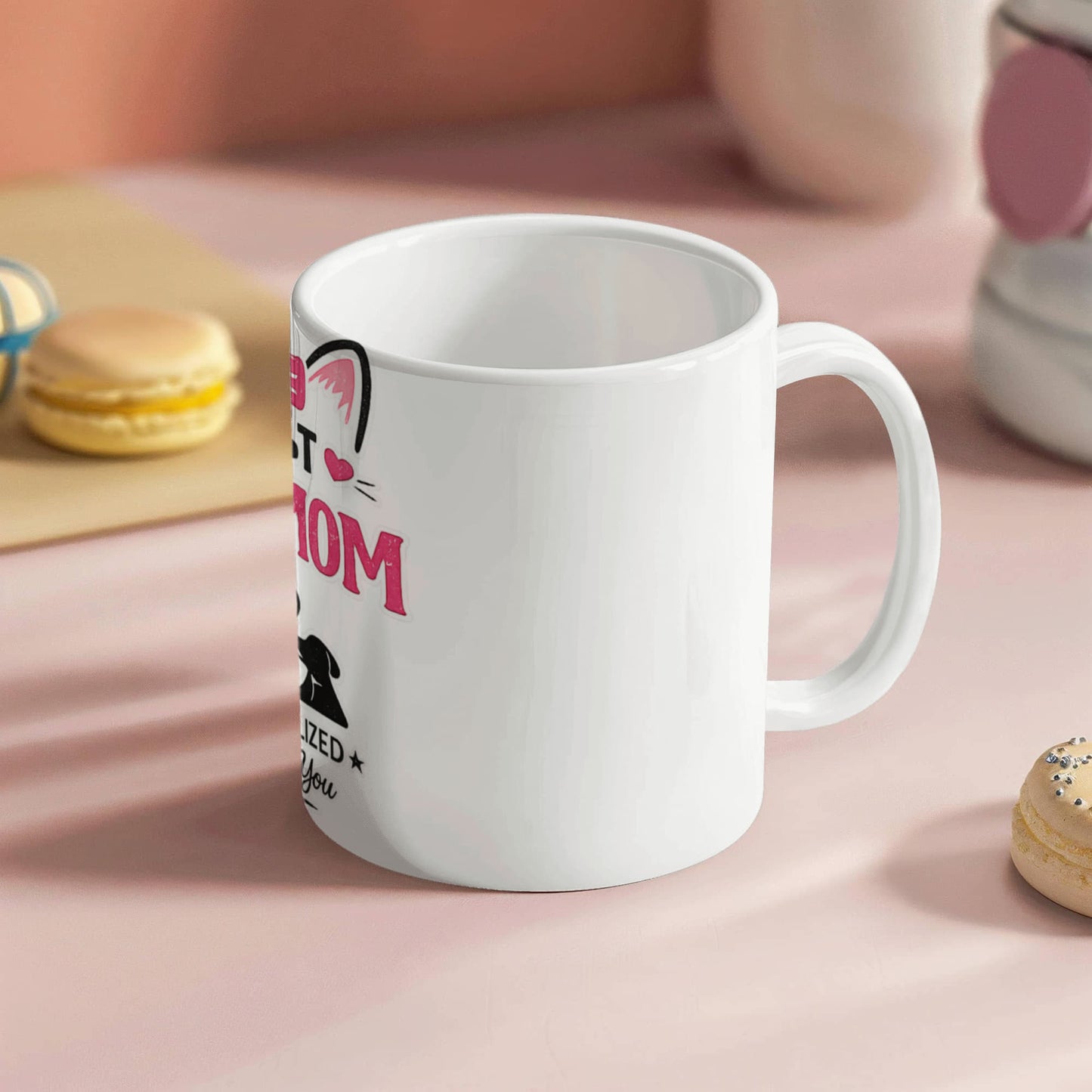 Best Cat Mom Personalized Coffee Mug | Gift for Cat Lovers