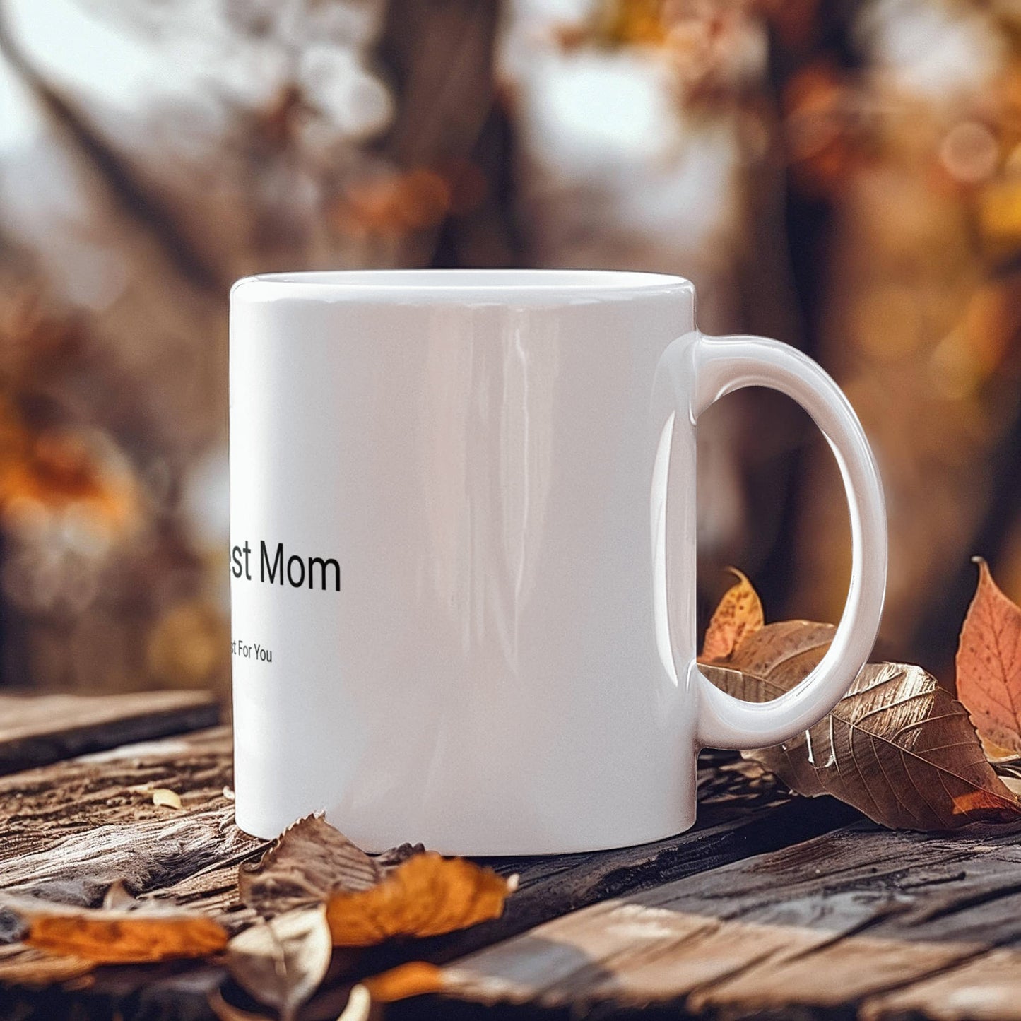 World's Best Mom Personalized Coffee Mug Custom Gift for Mom 11 oz & 15 oz