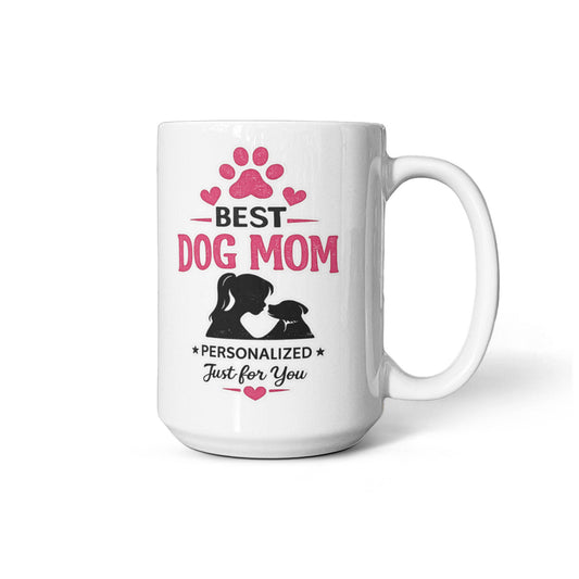 Best Dog Mom Personalized Mug