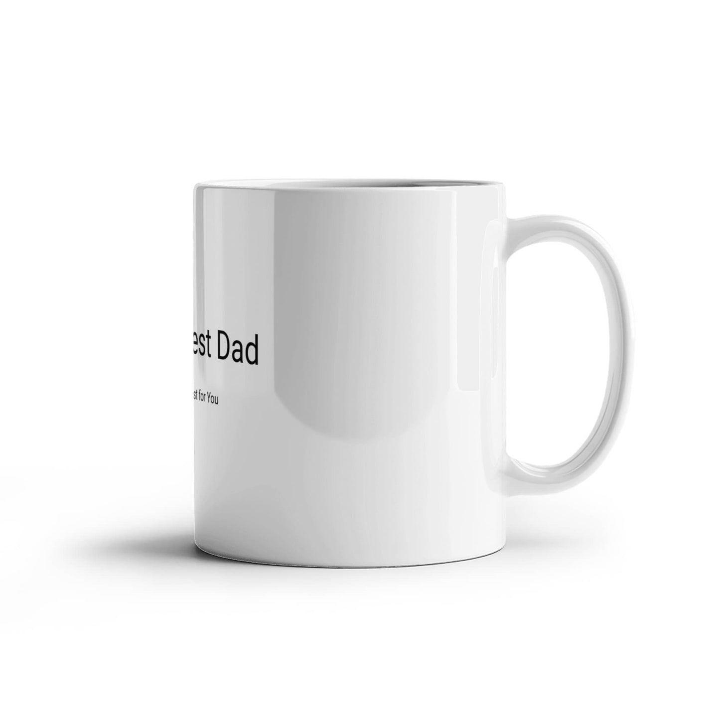 World's Best Dad Personalized Coffee Mug  Custom Gift for Dad  11 oz & 15oz