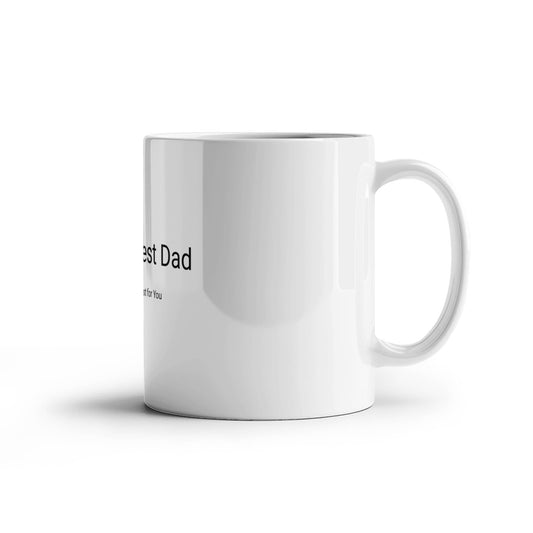 World's Best Dad Personalized Coffee Mug  Custom Gift for Dad  11 oz & 15oz