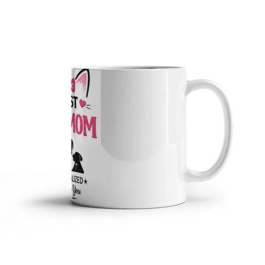 Best Cat Mom Personalized Coffee Mug | Gift for Cat Lovers