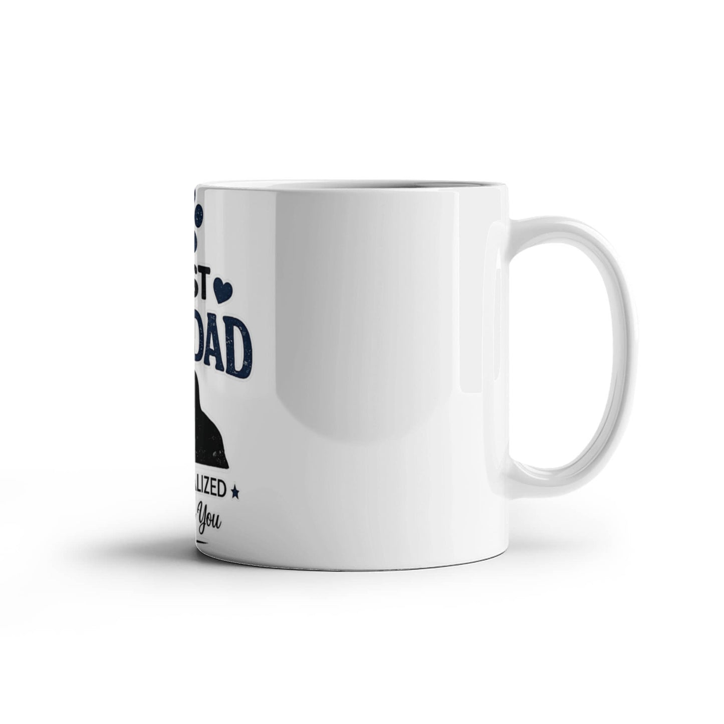 Best Dog Dad Personalized Coffee Mug | Gift for Dog Lovers
