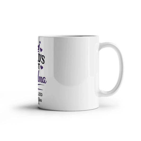 World's Best Grandma Personalized Coffee Mug | Personalized Gift for Grandma
