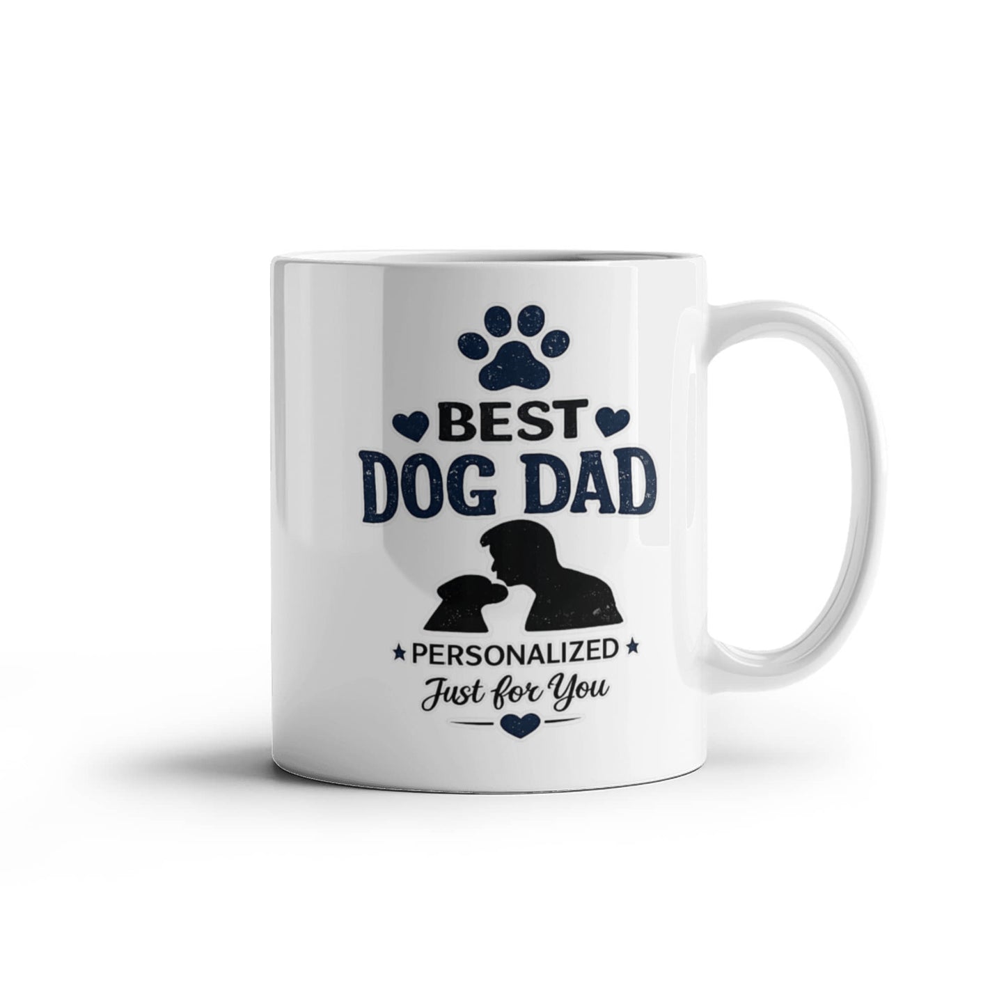 Best Dog Dad Personalized Coffee Mug | Gift for Dog Lovers