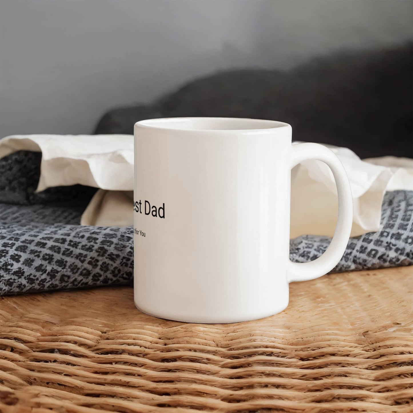 World's Best Dad Personalized Coffee Mug  Custom Gift for Dad  11 oz & 15oz
