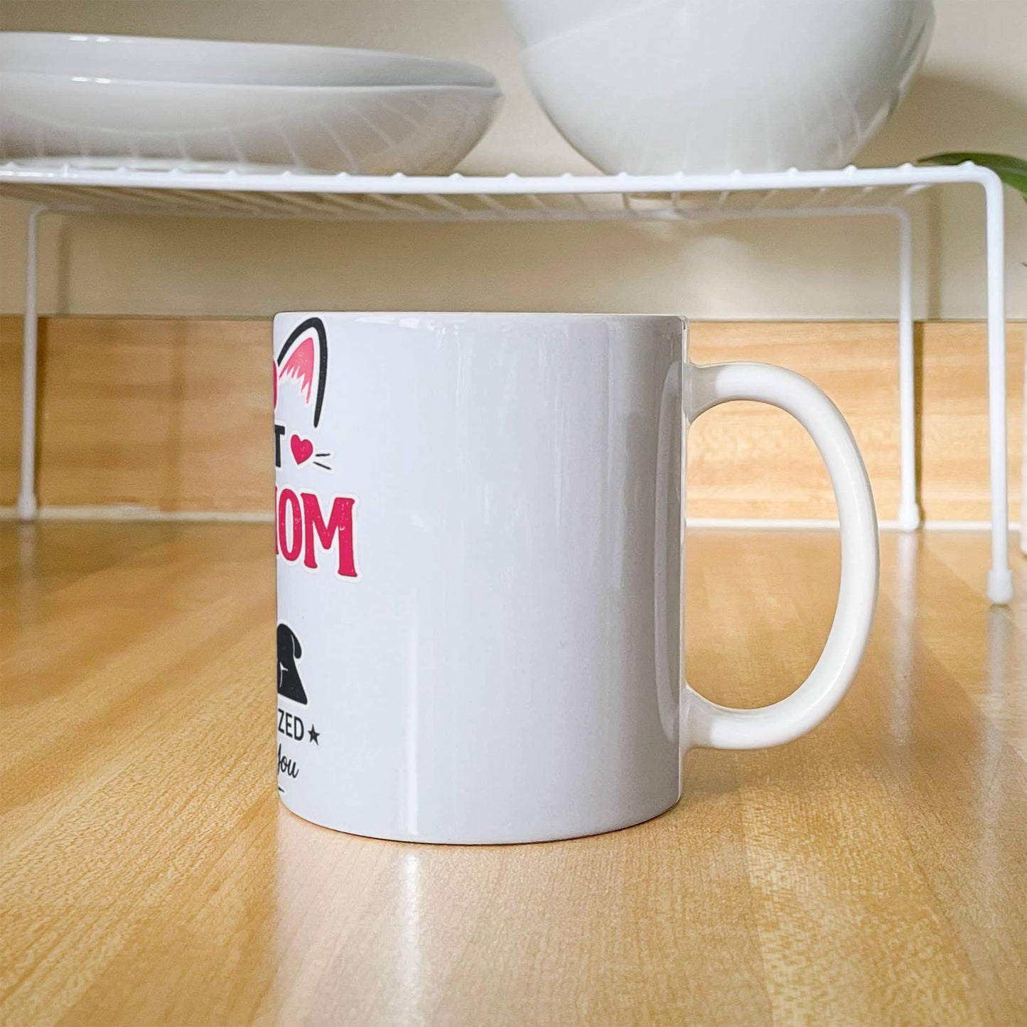 Best Cat Mom Personalized Coffee Mug | Gift for Cat Lovers