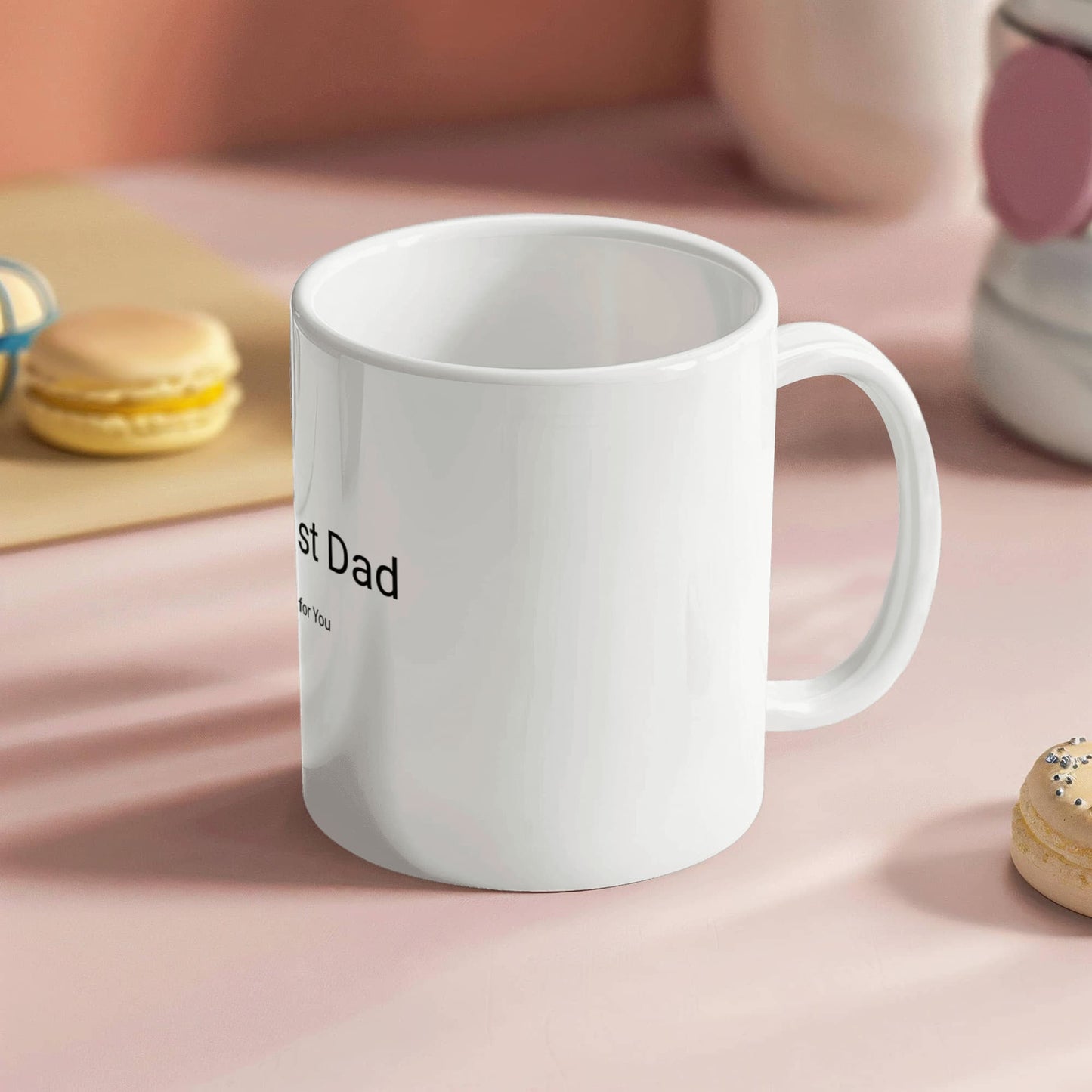 World's Best Dad Personalized Coffee Mug  Custom Gift for Dad  11 oz & 15oz