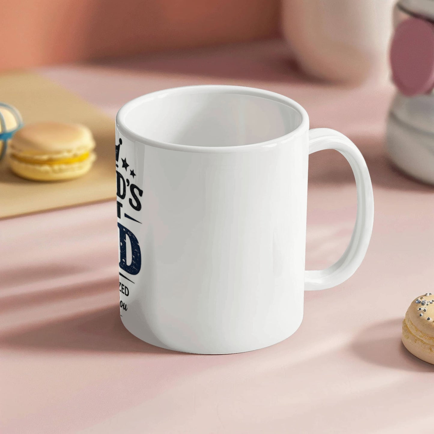 World's Best Dad Personalized Coffee Mug Father's Day. Birthday & Christmas Gift's