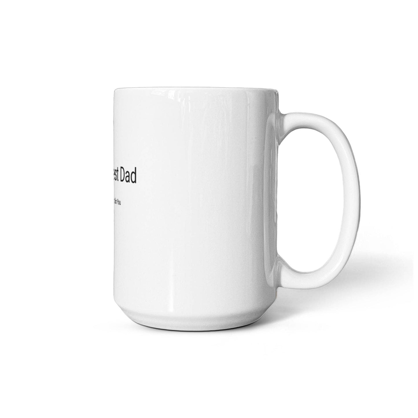 World's Best Dad Personalized Coffee Mug  Custom Gift for Dad  11 oz & 15oz