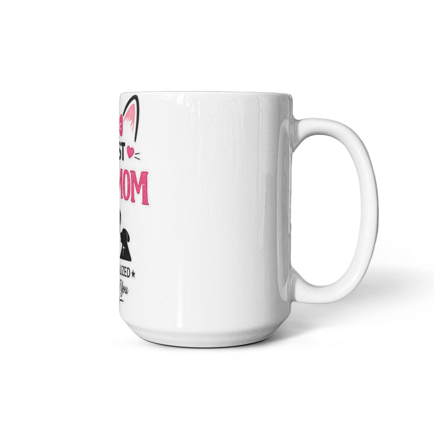 Best Cat Mom Personalized Coffee Mug | Gift for Cat Lovers