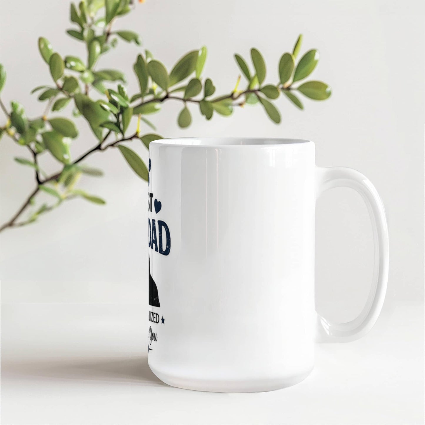 Best Dog Dad Personalized Coffee Mug | Gift for Dog Lovers