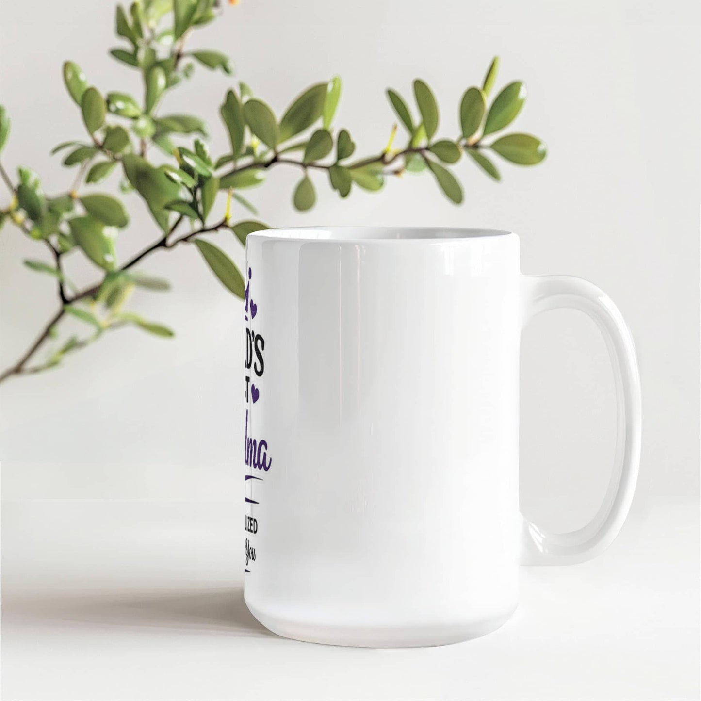 World's Best Grandma Personalized Coffee Mug | Personalized Gift for Grandma