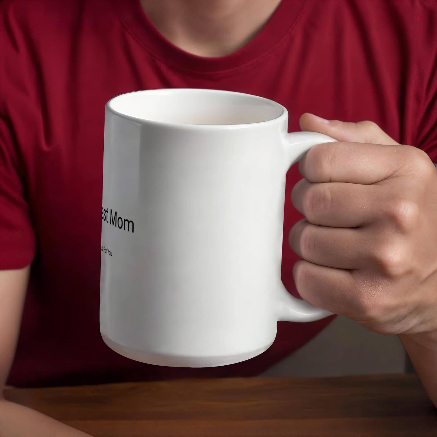 World's Best Mom Personalized Coffee Mug Custom Gift for Mom 11 oz & 15 oz