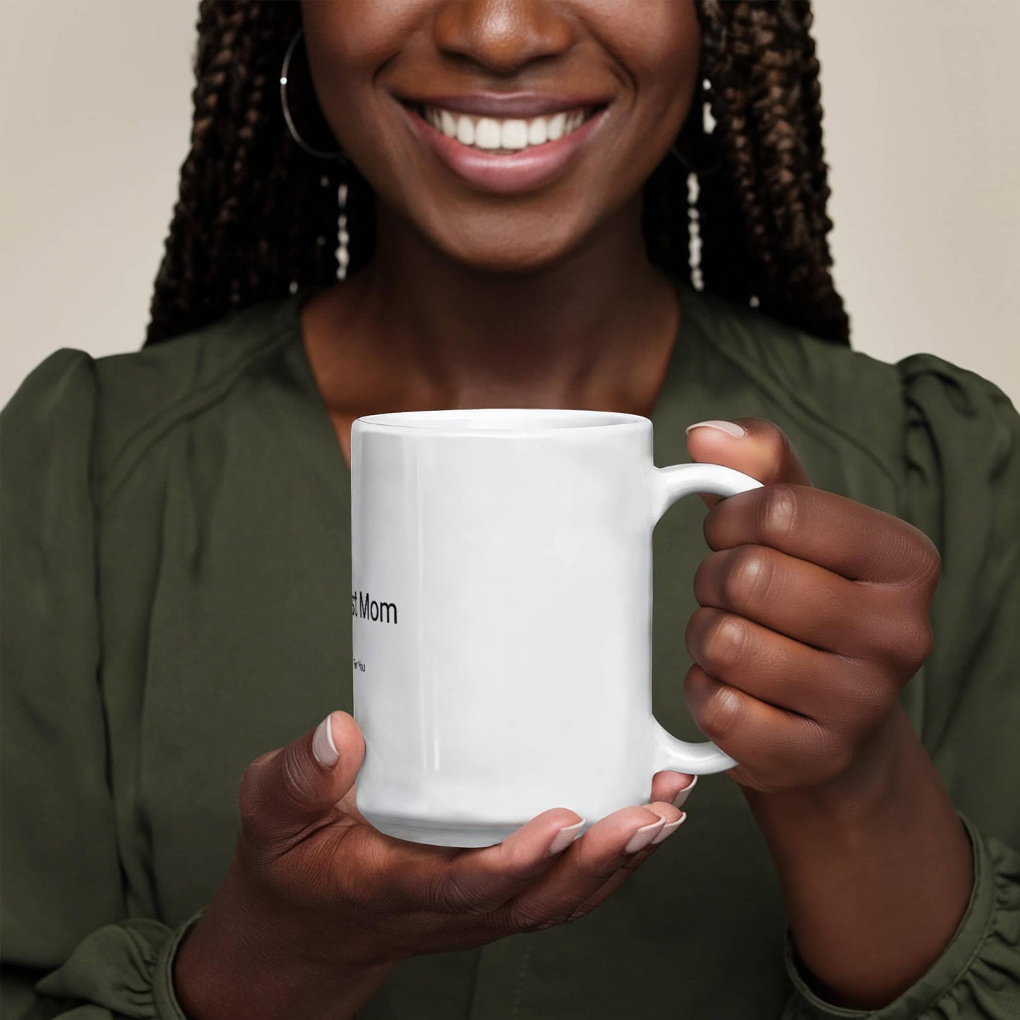 World's Best Mom Personalized Coffee Mug Custom Gift for Mom 11 oz & 15 oz