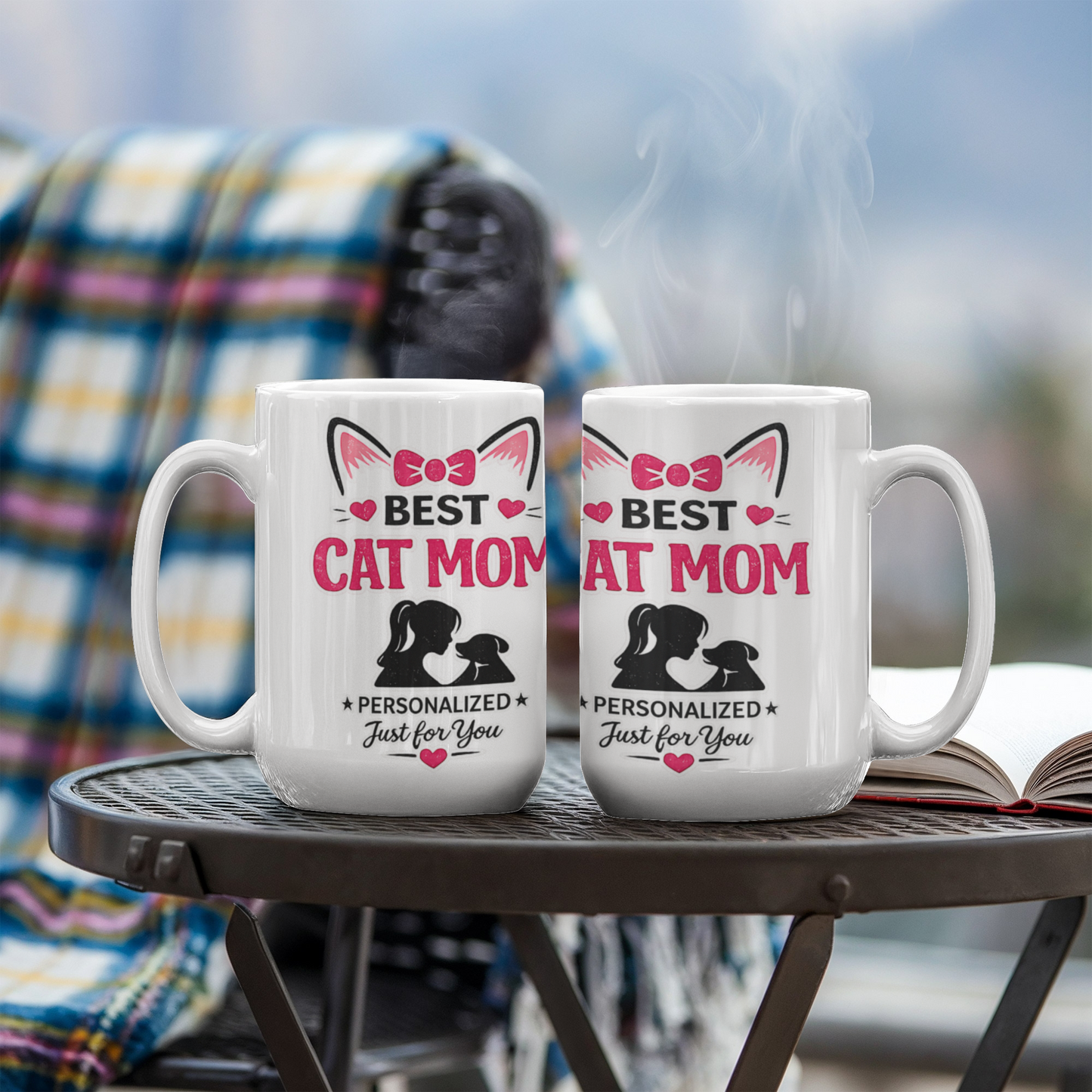 Best Cat Mom Personalized Mug