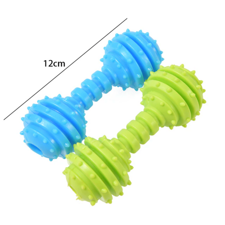 Dumbell Rubber Toy