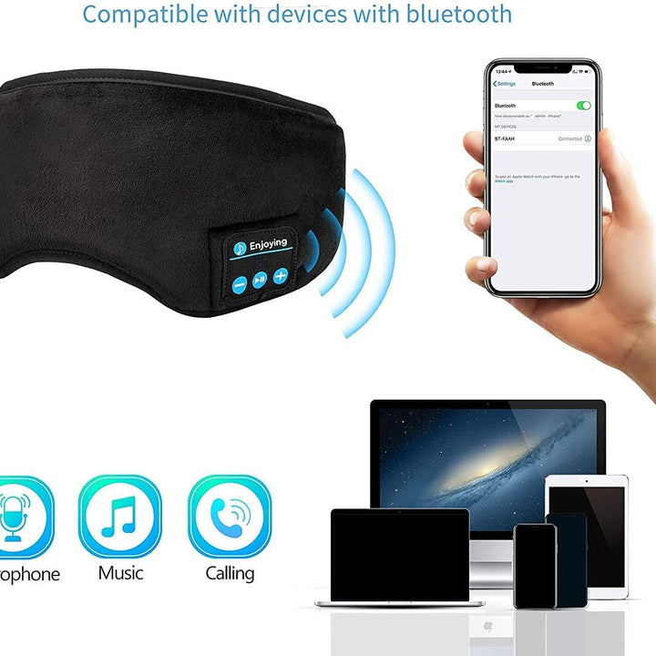 Sleep Headphones Bluetooth Eye Mask