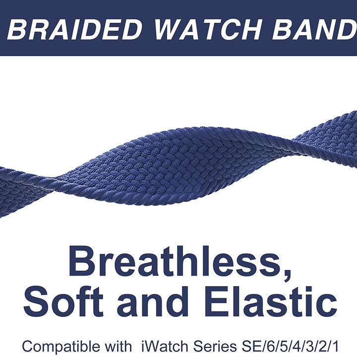 Braided Solo Loop For Apple Watch Band Strap