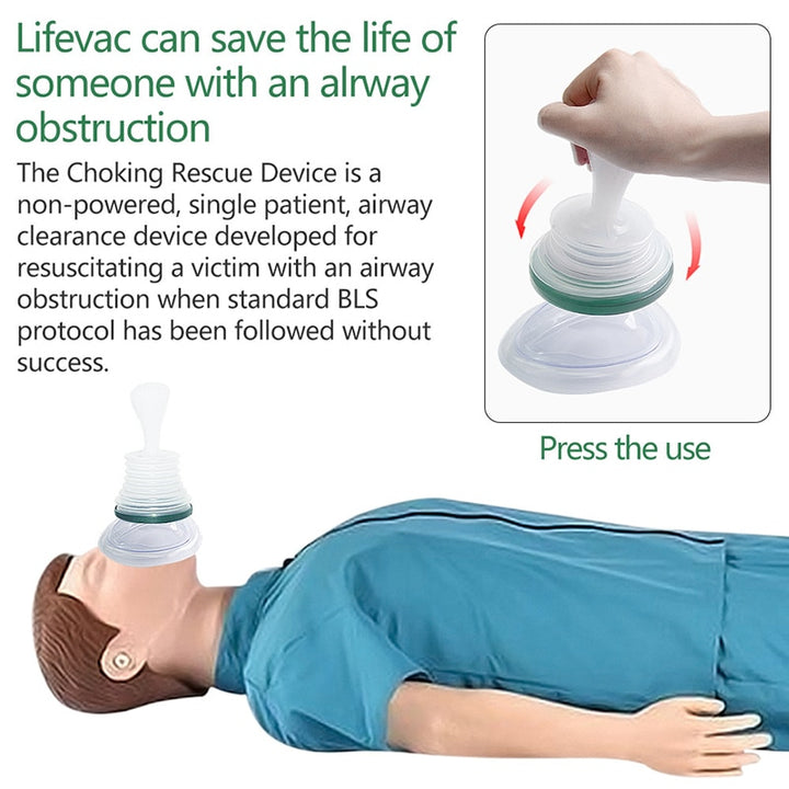 1 Set Choking Rescue Device